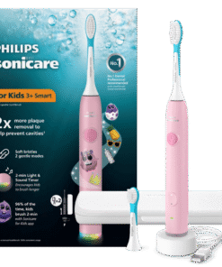 Philips Sonicare FOR KIDS 3+ Smart elektriline hambahari lastele HX6600/41 (ROOSA) + Reisivutlar
