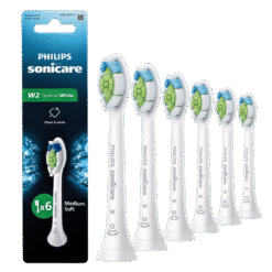 Philips Sonicare Optimal White W2 hambaharja otsikud HX6066/87 (VALGE, 6 tk)