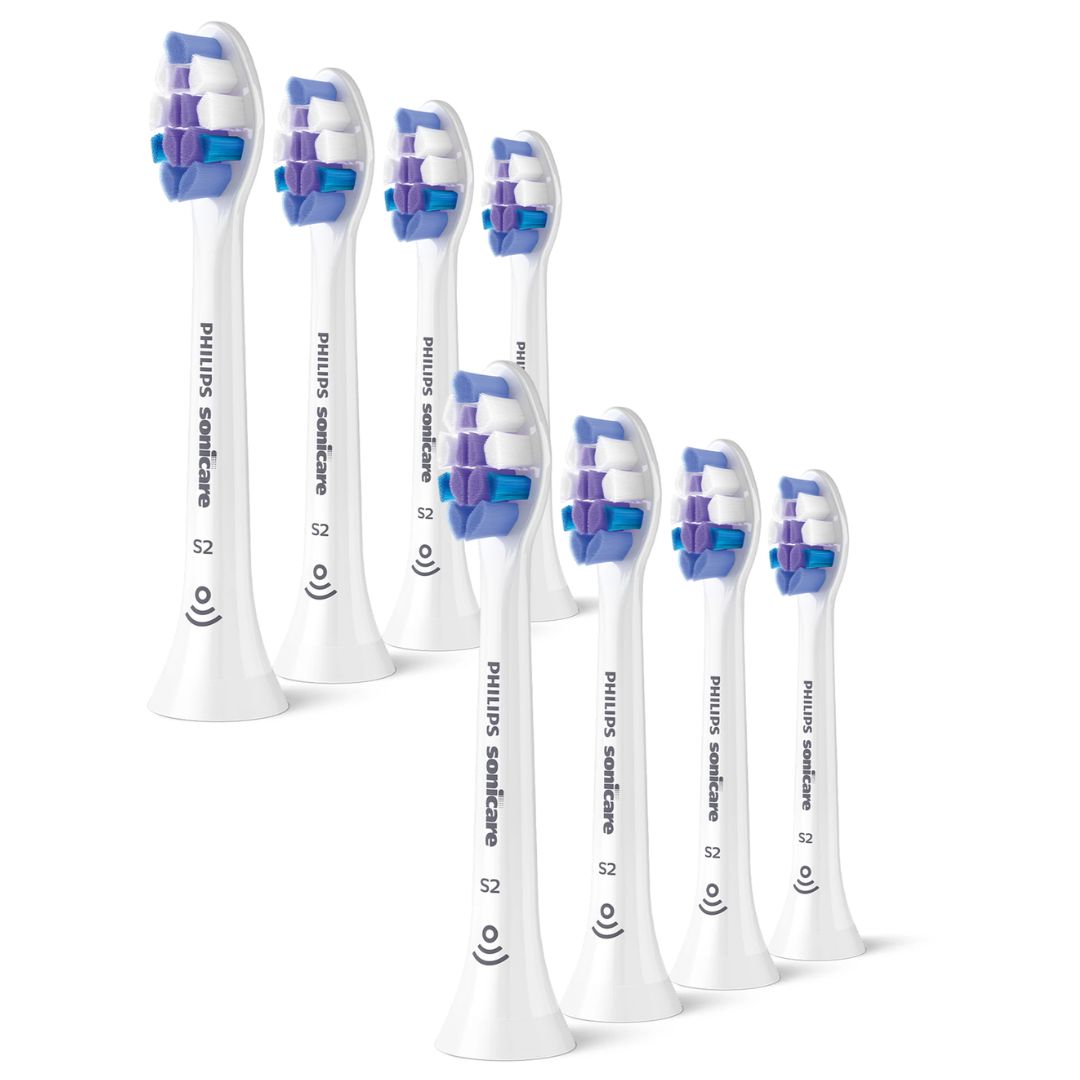 Philips Sonicare S2 Sensitive (Ultra Soft) ülipehmed hambaharja otsikud HX6058/87 (8tk) - Pilt 2