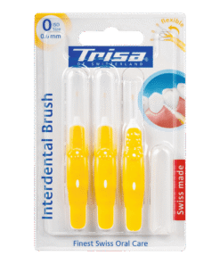 TRISA Interdental Brush flexible ISO 0 – 0,6 mm hambavaheharjad (3tk pakis, interdentaalhari)