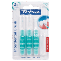 TRISA Interdental Brush flexible ISO 2 – 0,9 mm hambavaheharjad (3tk pakis, interdentaalhari)