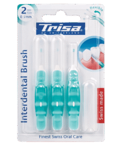 TRISA Interdental Brush flexible ISO 2 – 0,9 mm hambavaheharjad (3tk pakis, interdentaalhari)