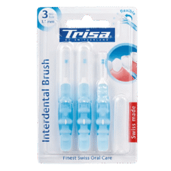 TRISA Interdental Brush flexible ISO 3 – 1,1 mm hambavaheharjad (3tk pakis, interdentaalhari)