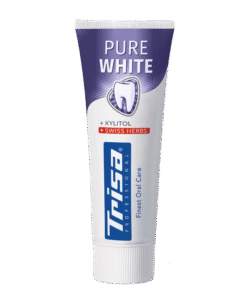 TRISA Pure White Swiss Herbs valgendav hambapasta 75 ml