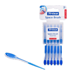 TRISA Space Brush – metallivabad hambavaheharjad (36tk)