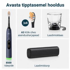 Philips Sonicare DiamondClean 8500 Dark Blue elektriline hambahari (HX8515/13) - Pilt 2